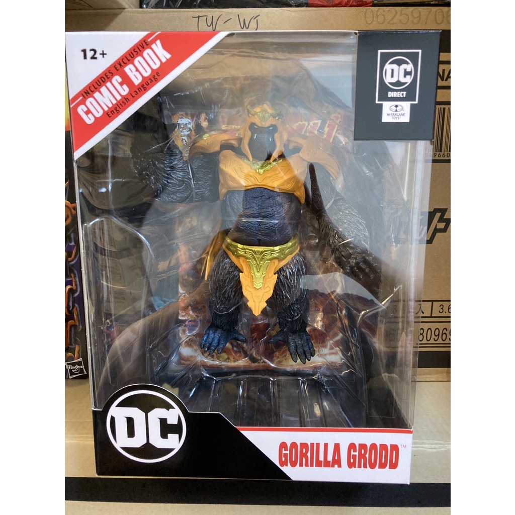 DC Mcfarland DIRECT 10 Inch Gorilla Gurud Grud The Flash Comics Art ...