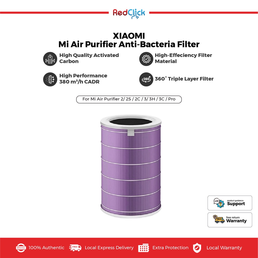 Xiaomi Original Mi Air Purifier Filter AntiBacterial Suitable for