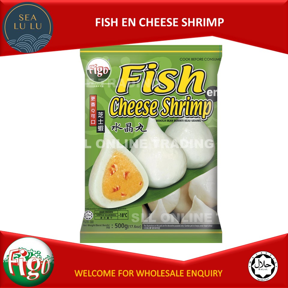 芝士虾水晶丸 500g Figo FISH EN CHEESE SHRIMP 500g ⚠️ KLANG VALLEY ONLY ️ ️ ️ ...