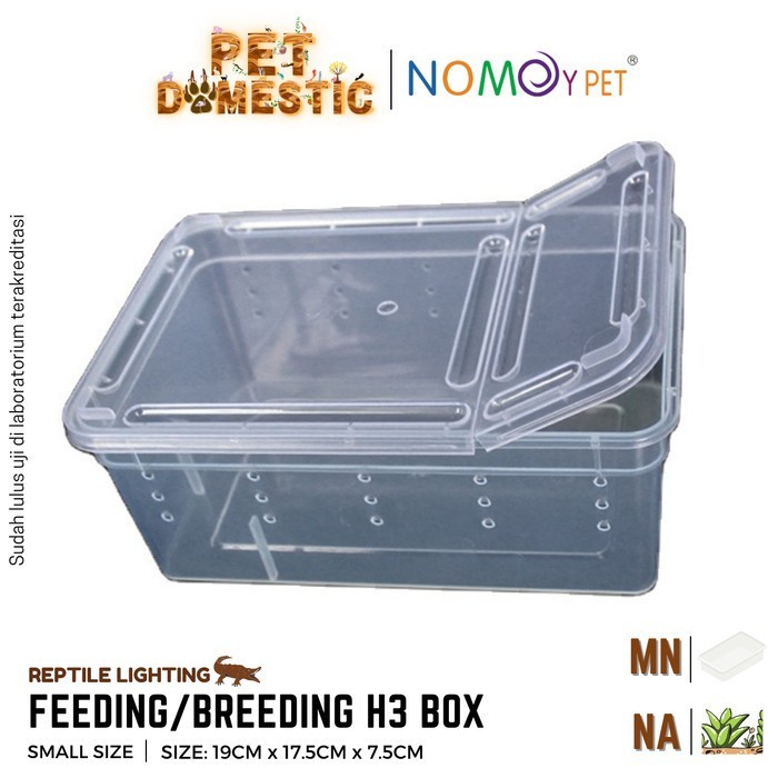 Amphibious Reptile Cage BOX S FEEDING TARANTULA ENCLOSURE H3 Frog BOX ...