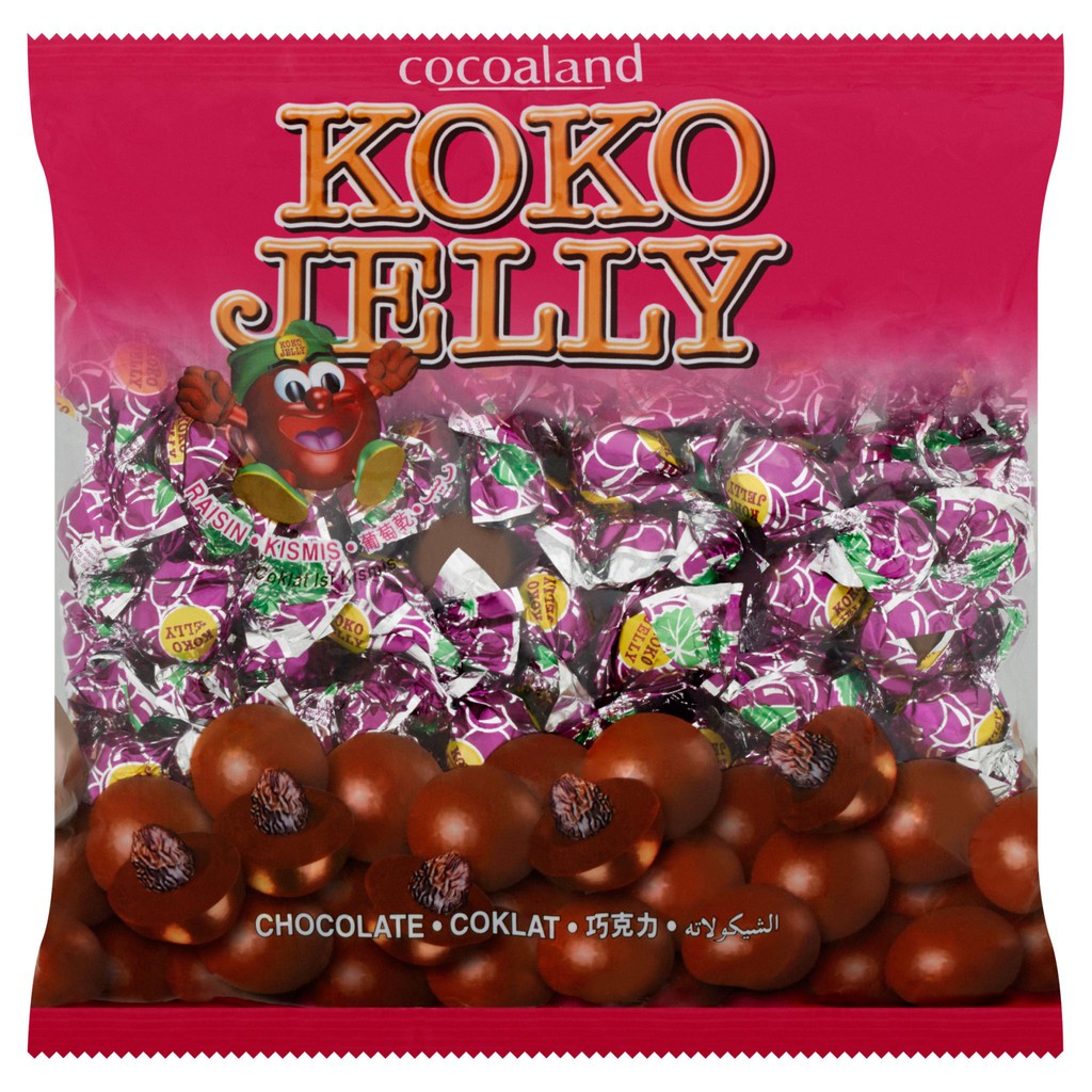 Cocoaland Koko Jelly Chocolate 380g 2 Variants Shopee Malaysia