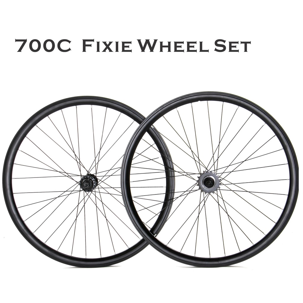 Basikal Fixie 700X23C,25C,28C RIM 1 Set Depan Belakang (Hanya Basikal ...