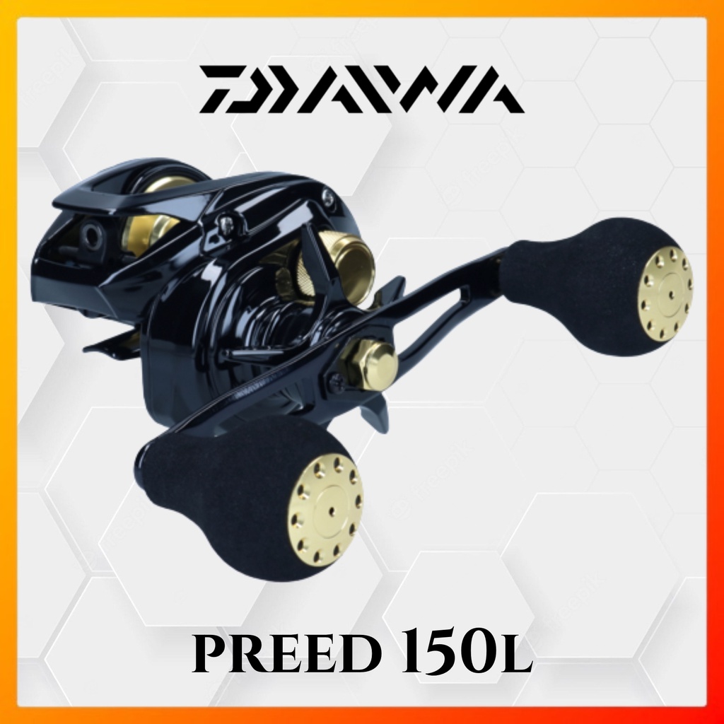 Daiwa Preed 150L Casting Fishing Reel (Left Handed) Shopee Malaysia