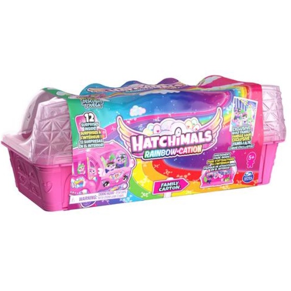 Hatchimals CollEGGtibles, Wilder Wings 12-Pack Egg Carton with Mix and Match