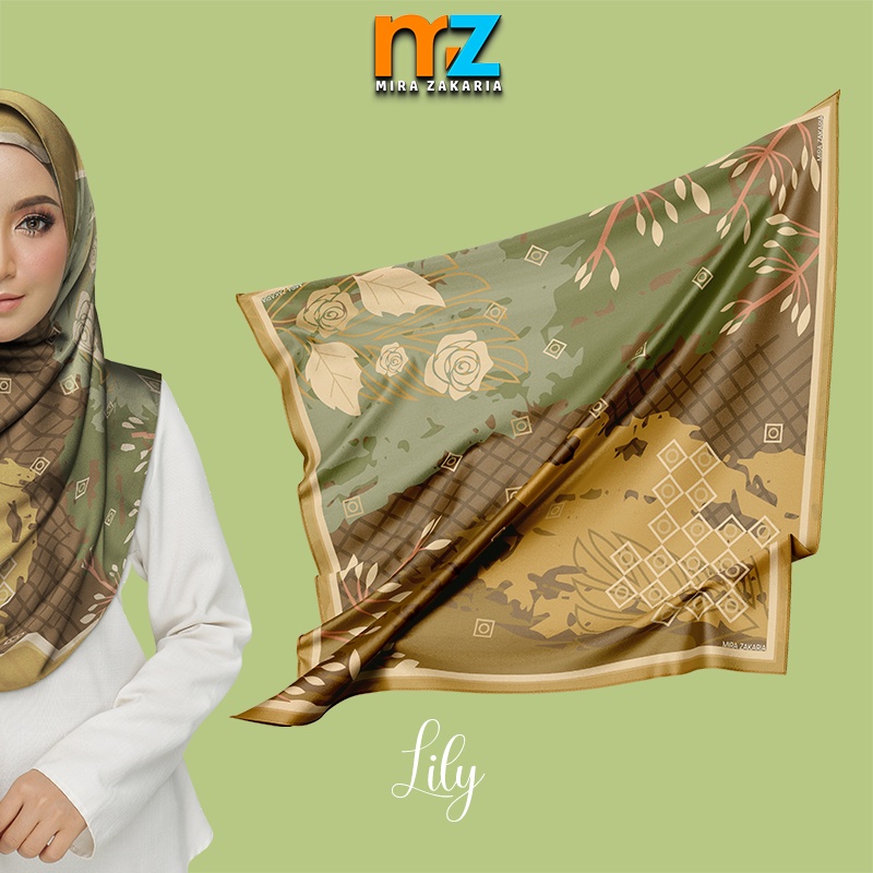 Ready Stock Tudung Bawal Cotton Premium Printed Nisa Tak Perlu Gosok