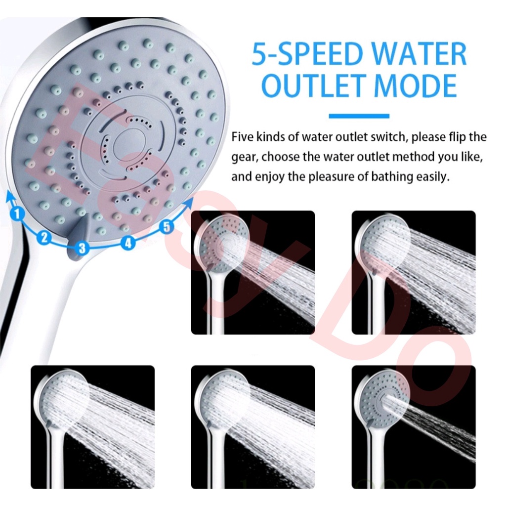 Brand New Universal Bathroom Water Heater Shower Head Set / Shower ...