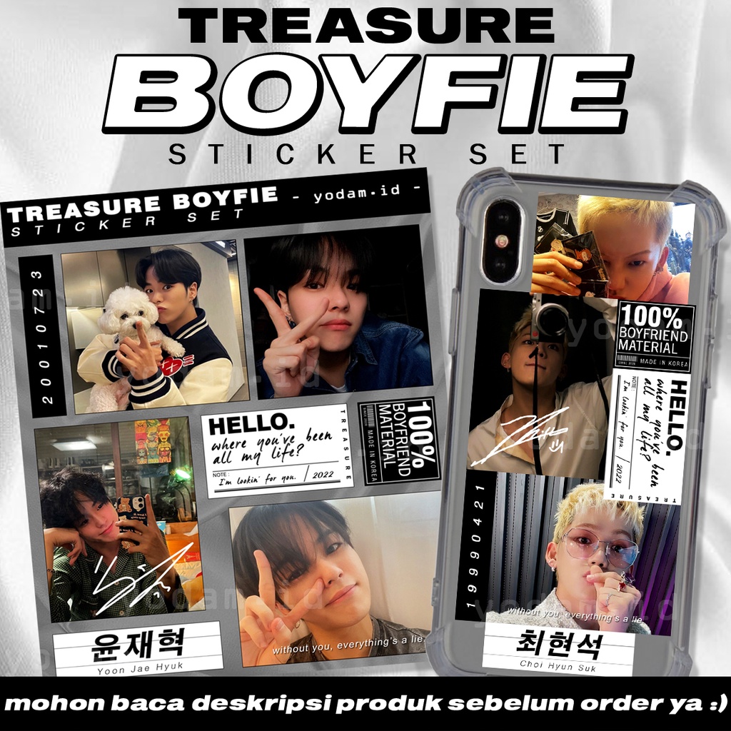 Diy STICKER CASE, STICKER AESTHETIC STICKER KPOP WATERPROOF WATERPROOF