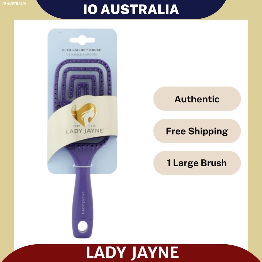 Lady Jayne Flexi Glide Detangling Large Brush Shopee Malaysia