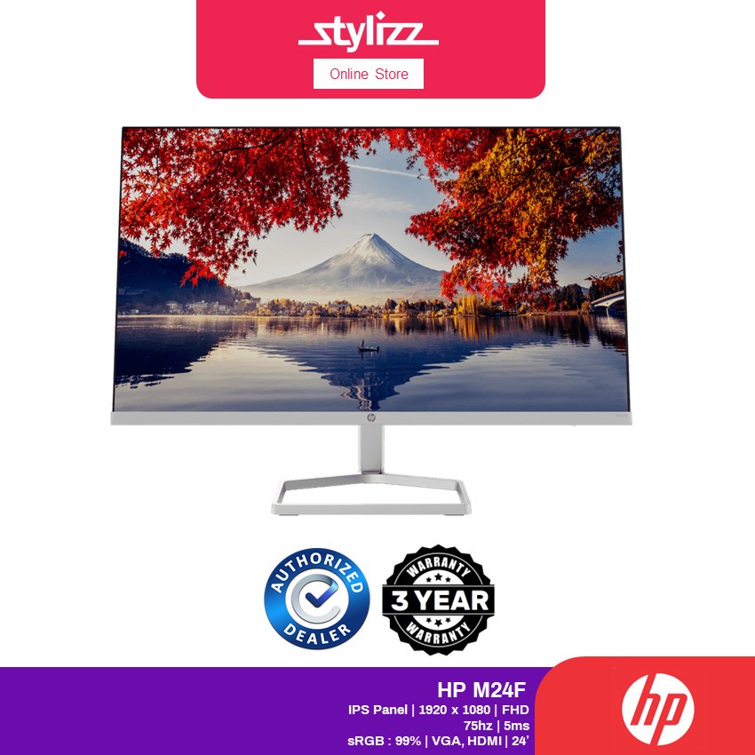 HP MONITOR M24F FLAT IPS PANEL, 23.8", FULL HD(1920X1080), 5MS, 75HZ