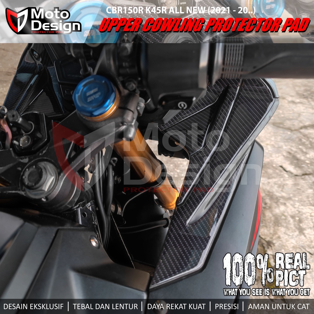Sticker Embossed Protector Pad Upper Cowling CBR150R K45R 2021 Up All ...