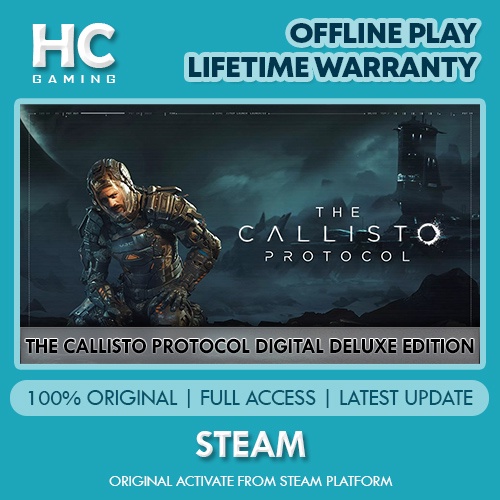 The Callisto Protocol Pc Steam Offline - Digital Deluxe Edition - Loja  DrexGames - A sua Loja De Games