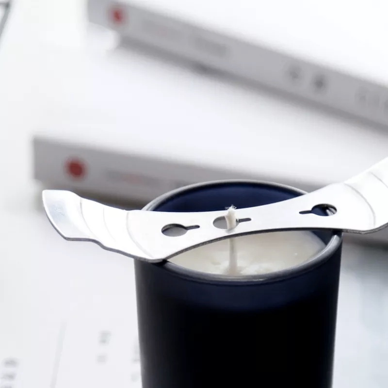 Stainless Steel Candle Wick Holder for DIY Candle Making Metal Centering Device Stand Clip 3