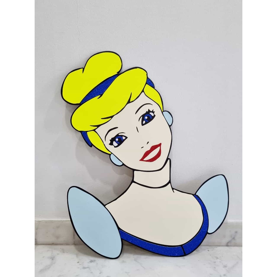 Customised / Handmade Standee (Princess theme) | Shopee Malaysia