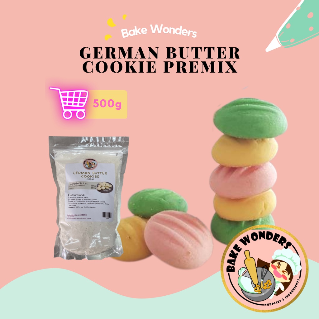 German Cookie Mix/ German Butter Cookie Premix/ German Cookie Mix Flour ...