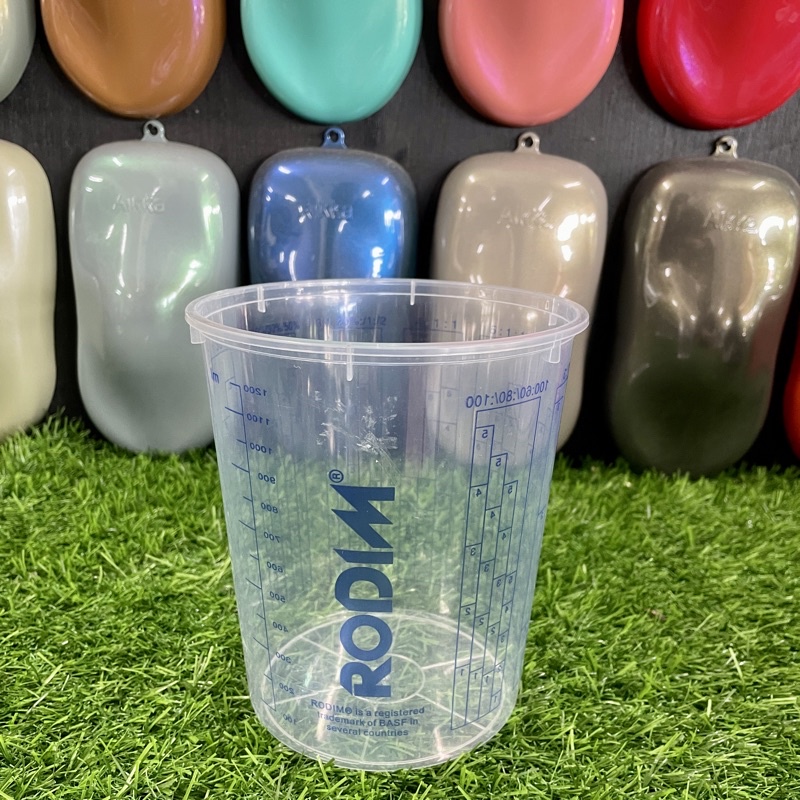 Car Paint Mixing Cup with Cover Automotive Paint Mixing Cup Paint