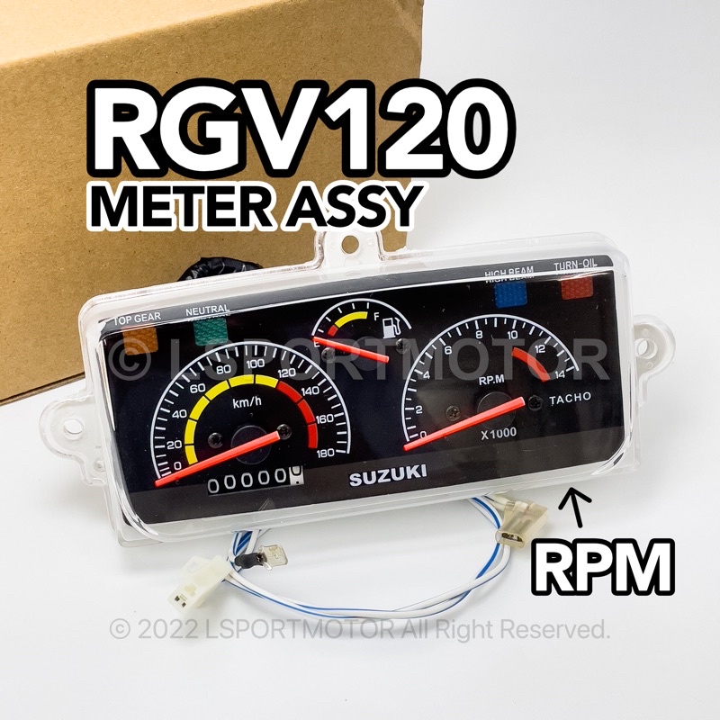 SUZUKI RGV120 (RPM) METER ASSY SPEEDOMETER ASSY RGV 120 | Shopee Malaysia