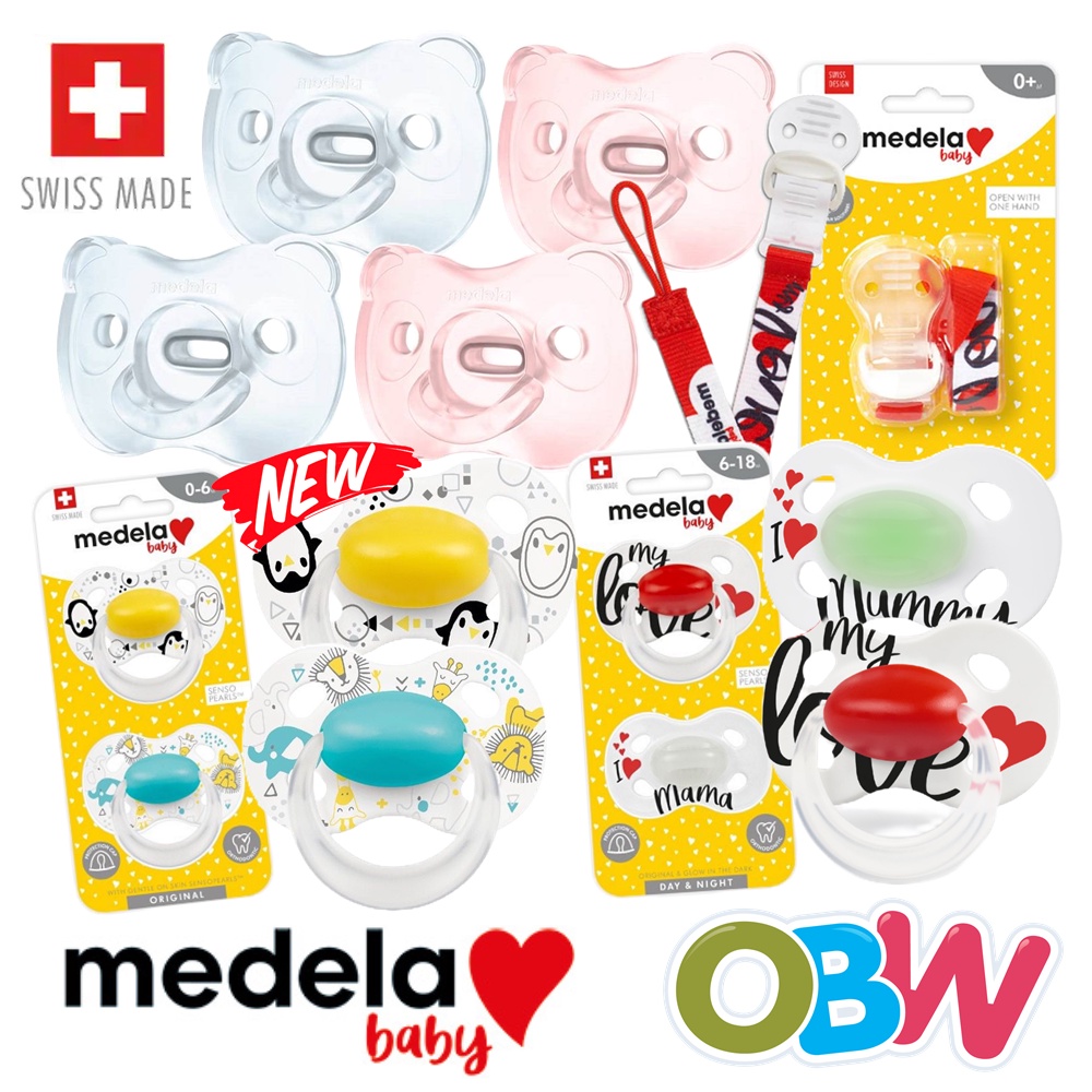 Medela Baby Pacifier Soft Silicone Duo Original Unisex Duo Day