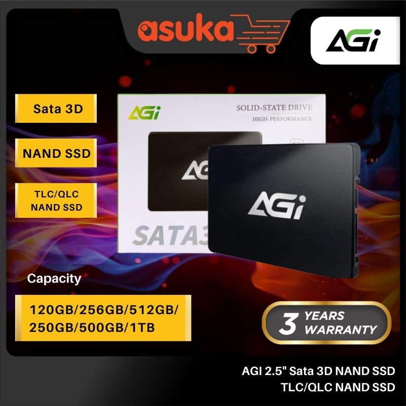 AGI 256GB/512GB/250GB/500GB/1TB/2TB 2.5