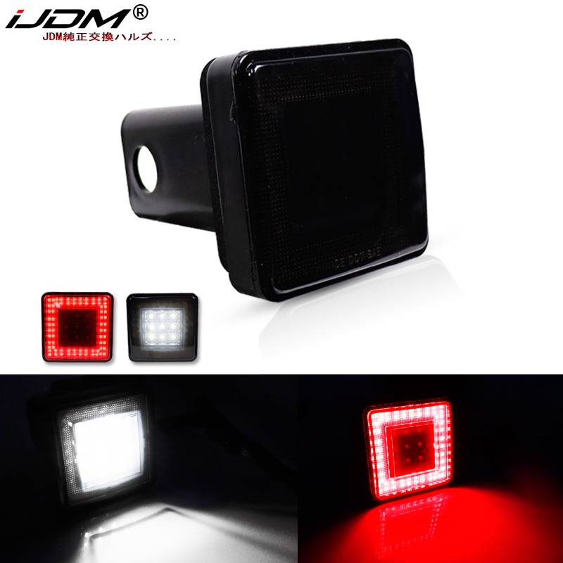 Led Trailer Hitch Cover with Backup Led Reverse Light Car LED Lights ...