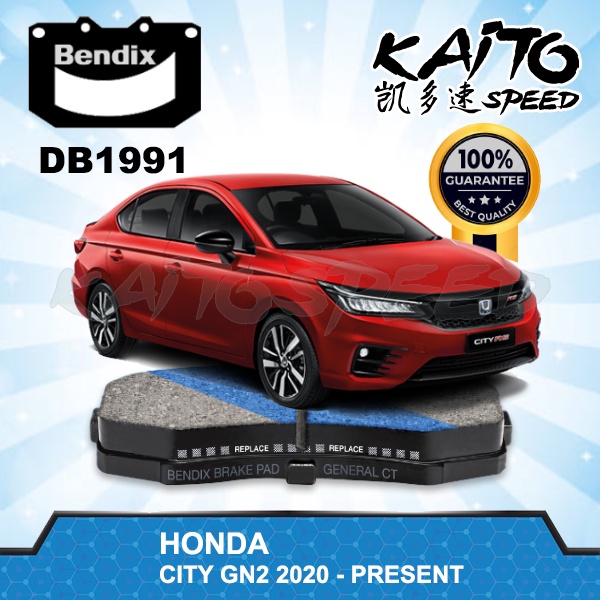 Bendix Front Brake Pad DB1991 Honda City GN2 Sedan / Hatchback 2020