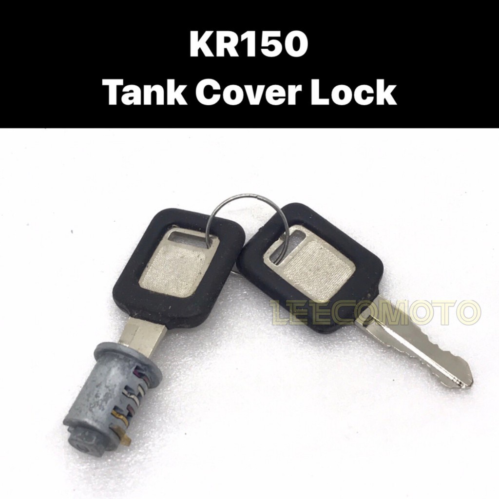 KAWASAKI KR150 TANK COVER LOCK // KR150 KUNCI KEY COVER TANK TANGKI