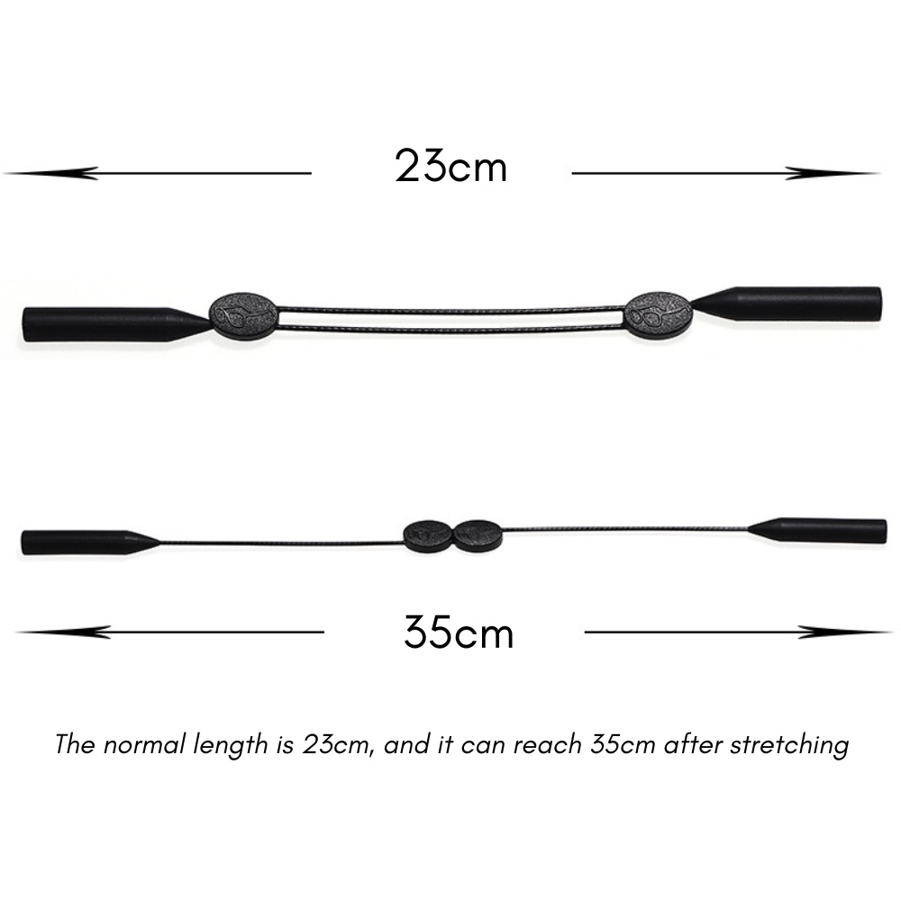 Universal Glasses Sport Band Adjustable Length Glasses Strap Glasses ...