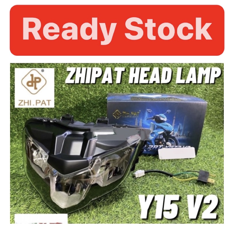 LC135 V8 Y15zr Y15 V2 Head Lamp Lampu Depan LED LC135 FI FUEL INJECTION