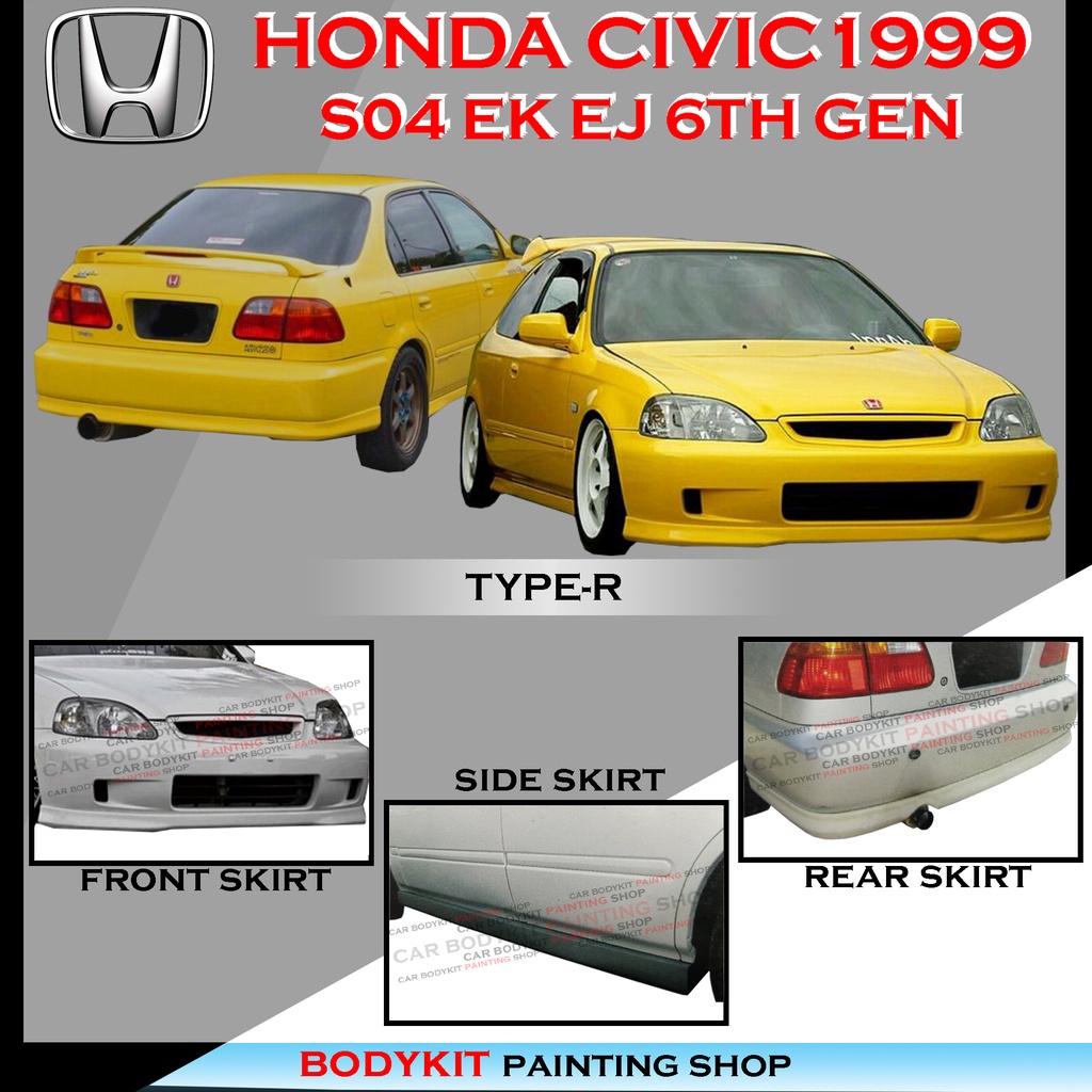 Honda civic deals 1999 body kit