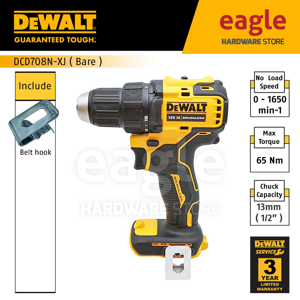 Dewalt dcd708b hot sale