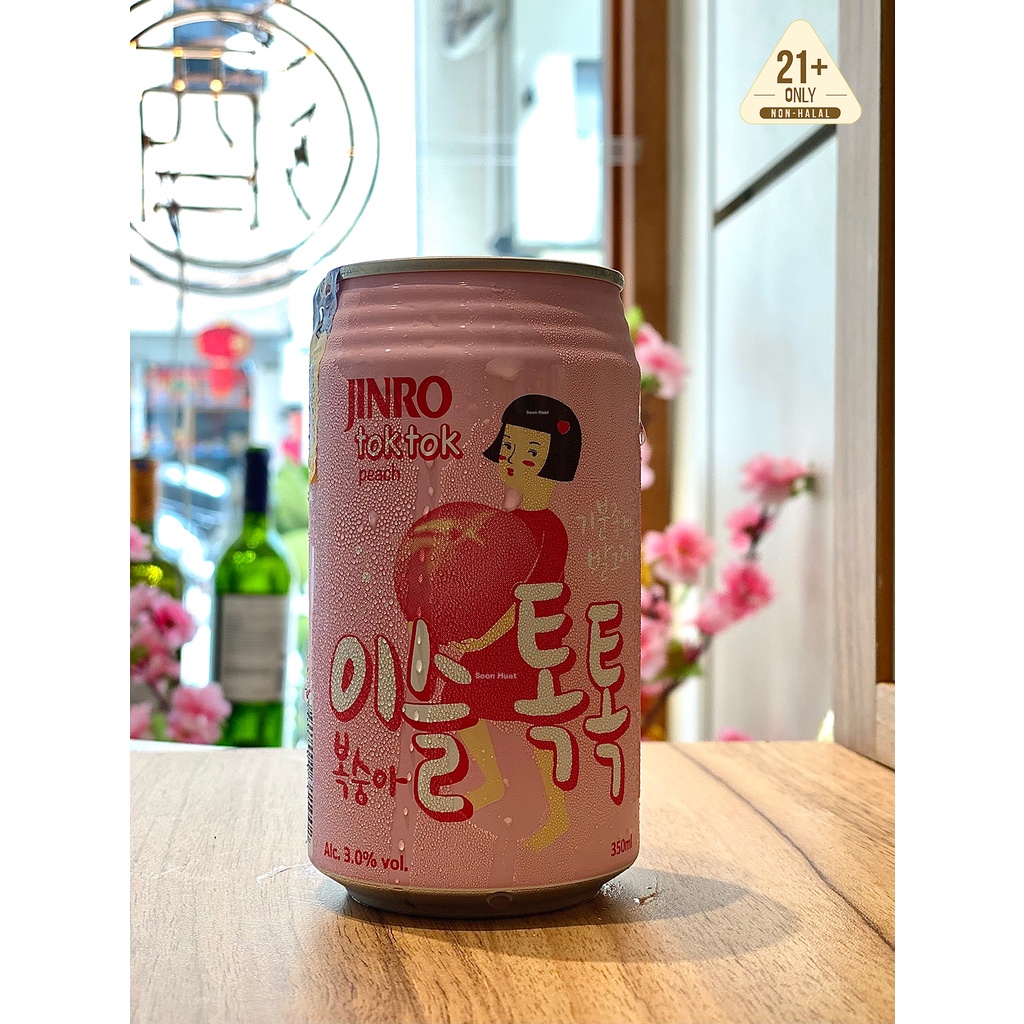 Jinro TokTok Peach 350ml | Shopee Malaysia