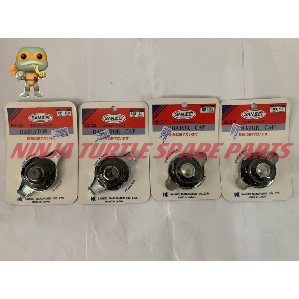 SANKEI 100% MADE IN JAPAN Radiator Cap R124 - 4140 / R125 - 4160 / R126 ...