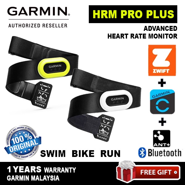 Garmin HRM Pro Plus Triathlon Swim Heart Rate Monitor Chest Strap
