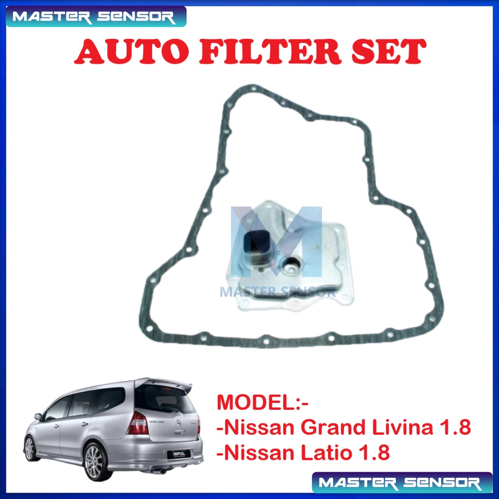 ATF Auto Transmission Filter & Gasket Set Gearbox Filter Set Nissan