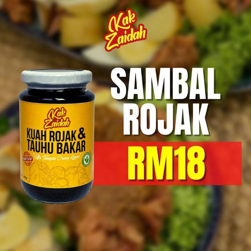 Sambal Rojak Kak Zaidah | Shopee Malaysia