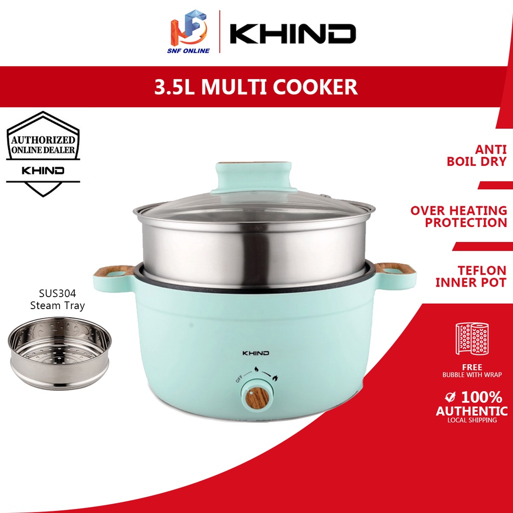 Khind Multicooker Pot 3.5L MCP350S Shopee Malaysia