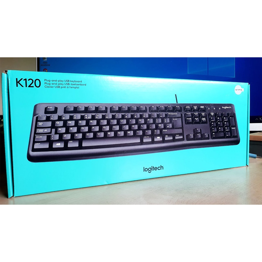 Gpro LOGITECH K120 KEYBOARD USB CABLE Logitech K120 USB Keyboard ...