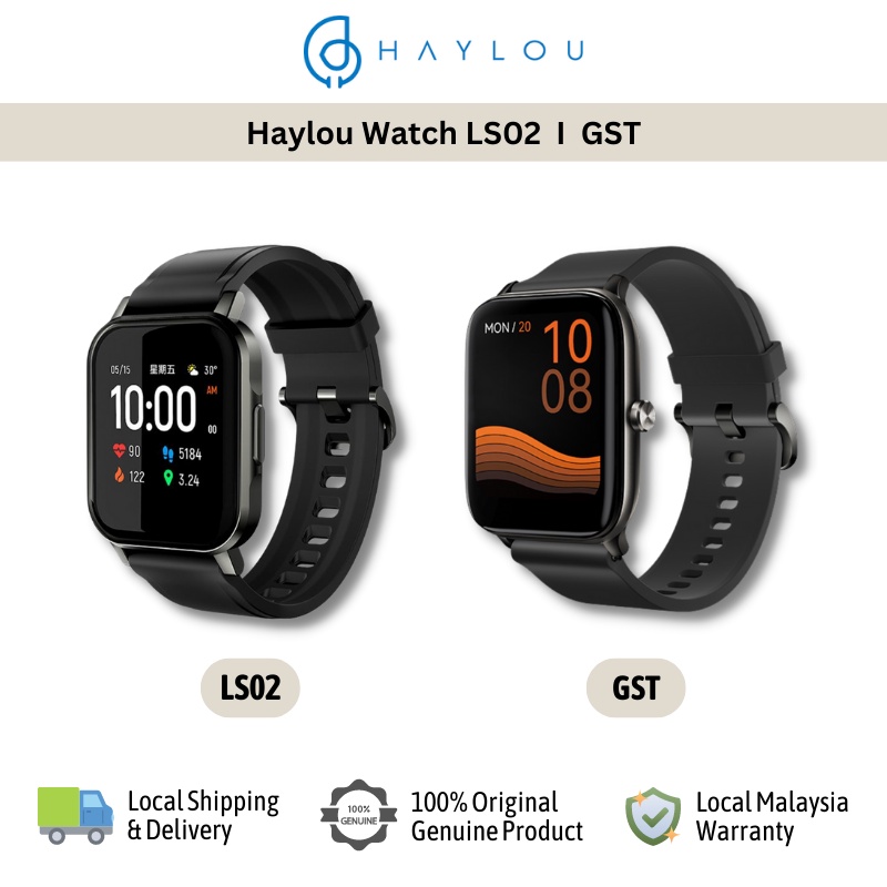 Haylou Smart Watch LS09B LS02 TFT Touch Screen IP68 Waterproof