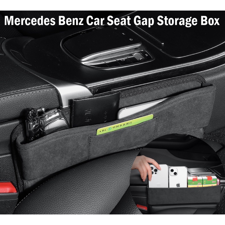 Mercedes Benz C Class W205 W206 C180 C200 C300 Car Seat Gap Storage Box