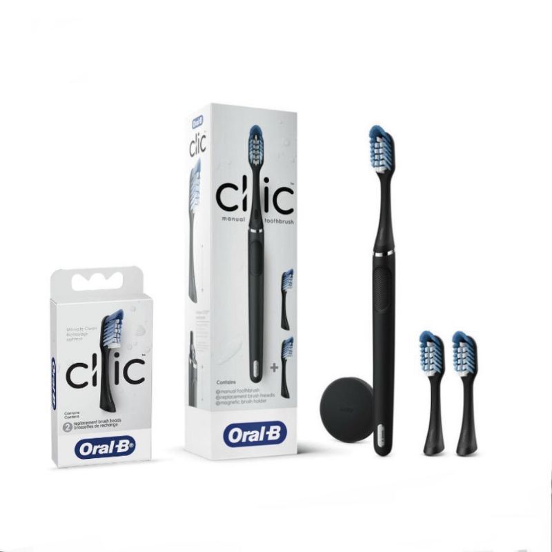 Oral B Clic Manual Toothbrush Oral-B Clic Manual Toothbrush, Matte ...