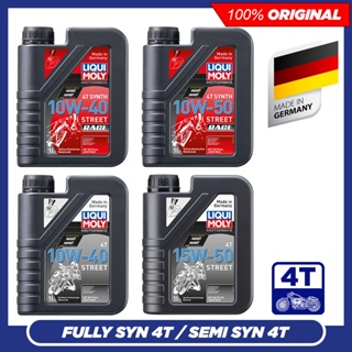 Motor oil Liqui Moly Street 1521 semi-synthetic 4T 10W40 1L - www