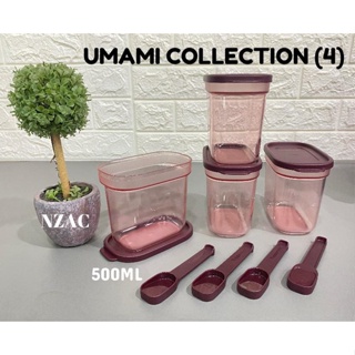 Tupperware Umami Collection 500ml 4 Pieces Spices Storage Box With