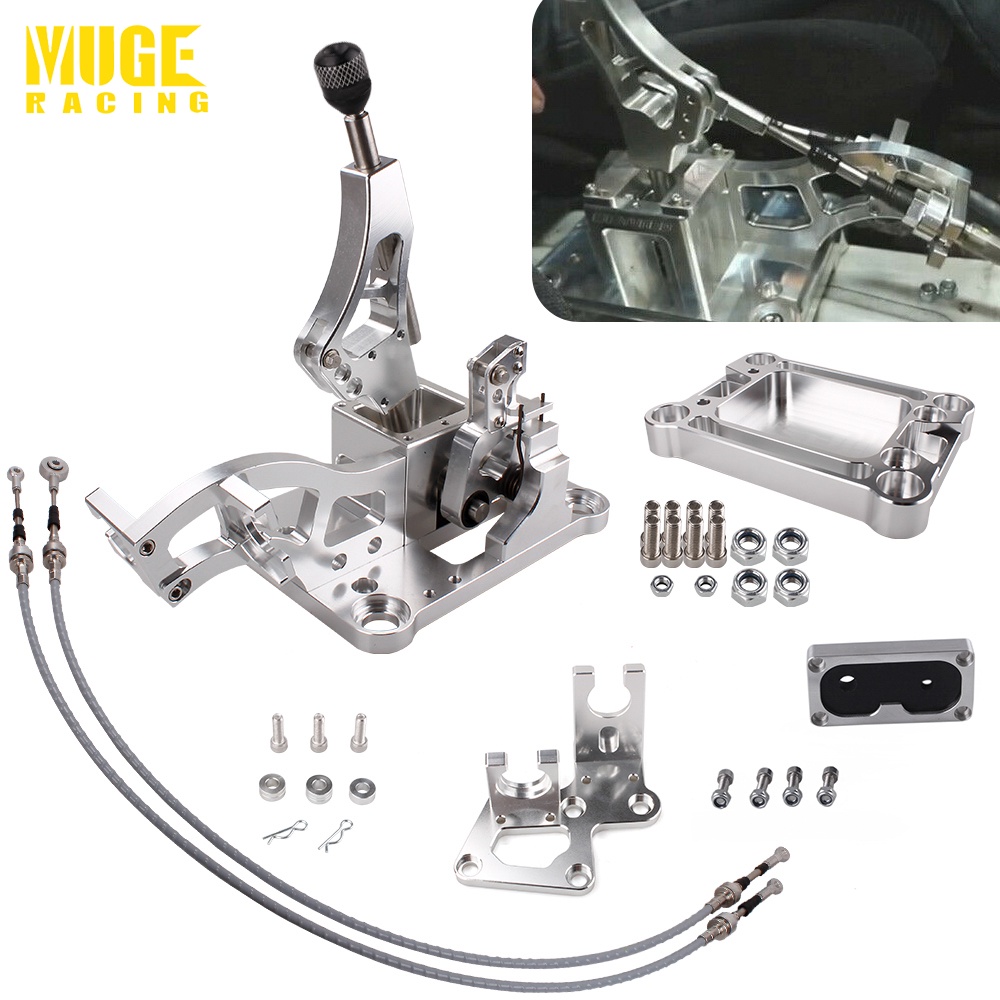 New Shifter Box Shifter Cables Knob Trans Bracket Firewall Cable ...