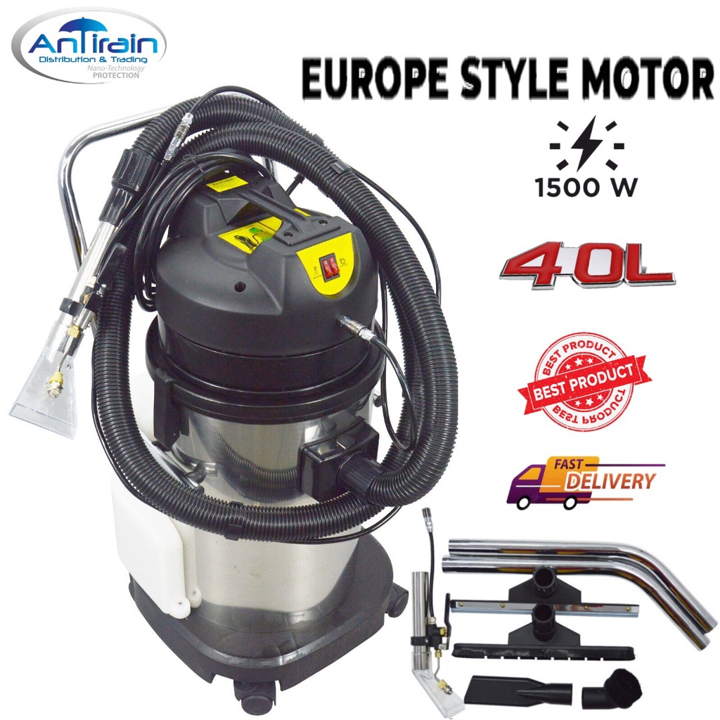 WATER EXTRACTOR MACHINE 3 IN 1 40LITERS [WET, EXTRACT & VACUUM