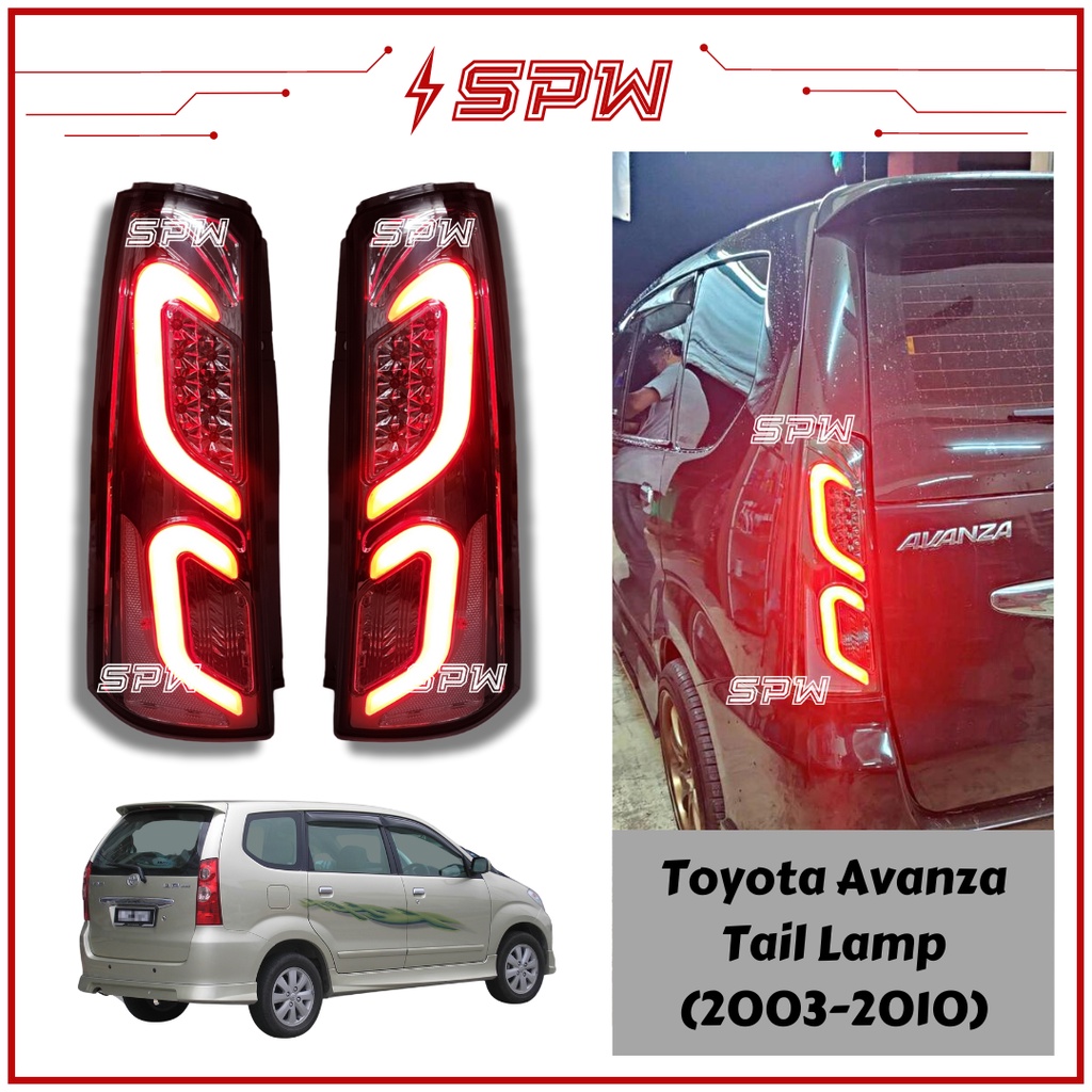 Revolusi Cahaya di Buritan: Mengulas Lengkap Avanza LED Tail Lamp
