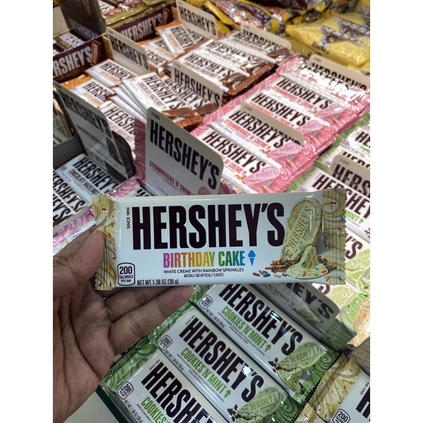 HERSHEYS chocolate bar 39g all flavour ( imported from USA ) | Shopee ...