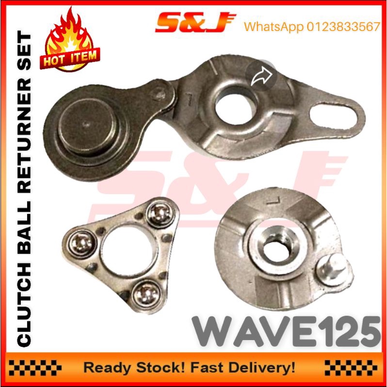 WAVE125 CLUTCH CAM PLATE COMP 22820KPH900. 6804 BEARING CLUTCH LIFTER