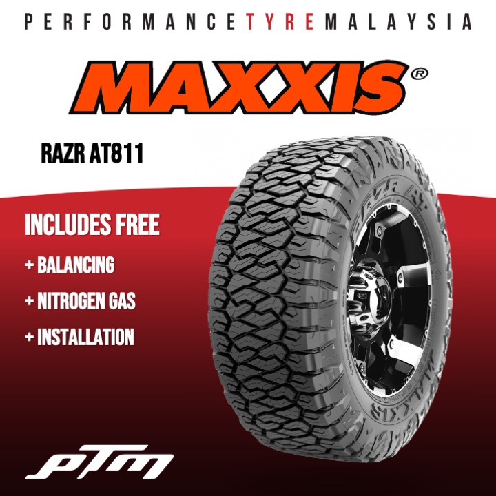 NEW LAUNCHED 16 17 18 inch Maxxis RAZR AT811 4x4 Tyre (All-Terrain ...