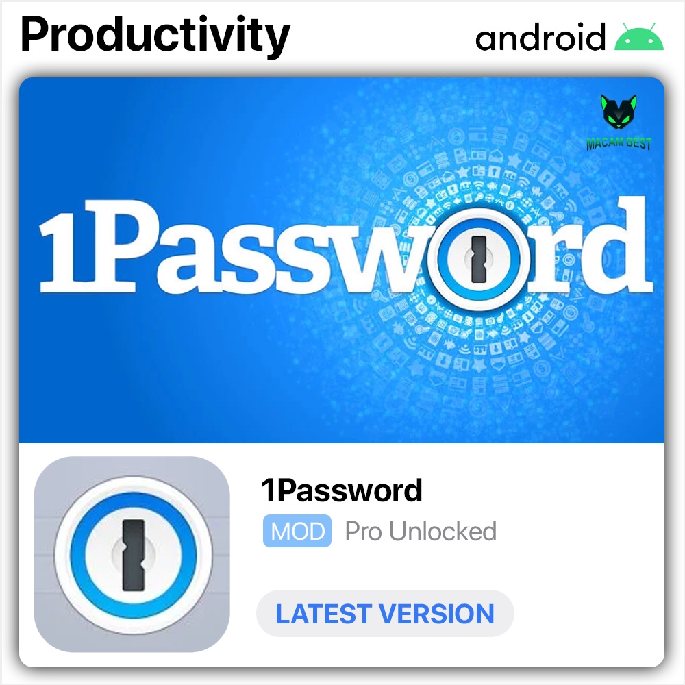 1Password Latest 2024 Lifetime Premium Android APP Tools   Sg 11134201 22110 6s9vuqj3qyjv01