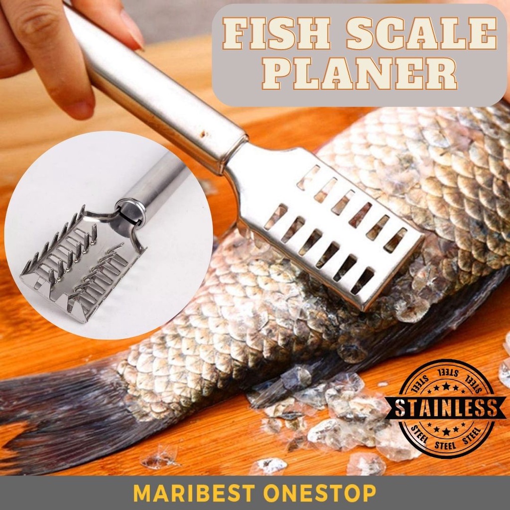 Stainless Steel Fish Scale Scraper Fish Scale Remover Sisik Ikan