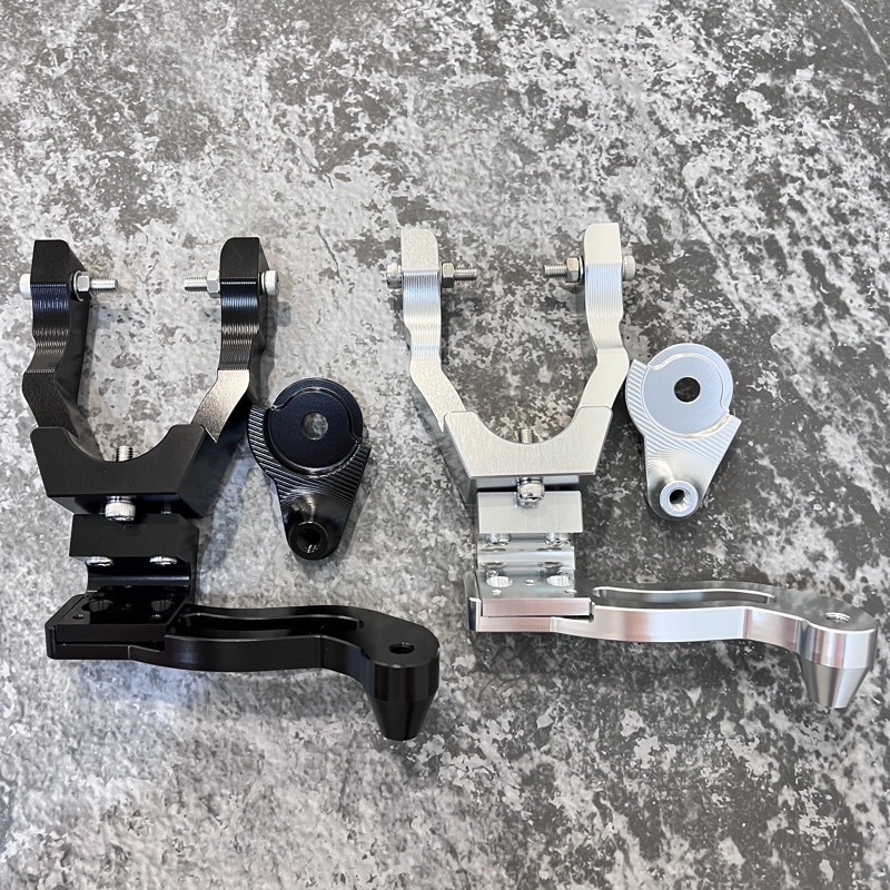 Yamaha RXZ Steering Damper Bracket Just Plug n Play Only 100 CNC